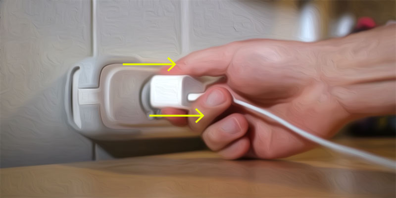 Unplug-the-Power-Adapter