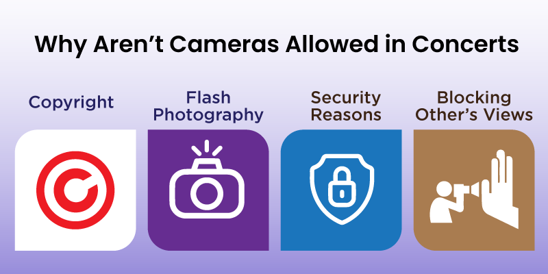What Type of Cameras Are Allowed in Concerts